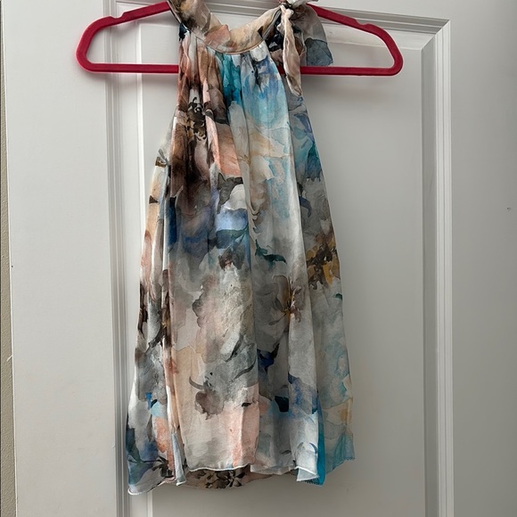Nt by Amati Silk Blend Neck Tie Top - Picture 1 of 3